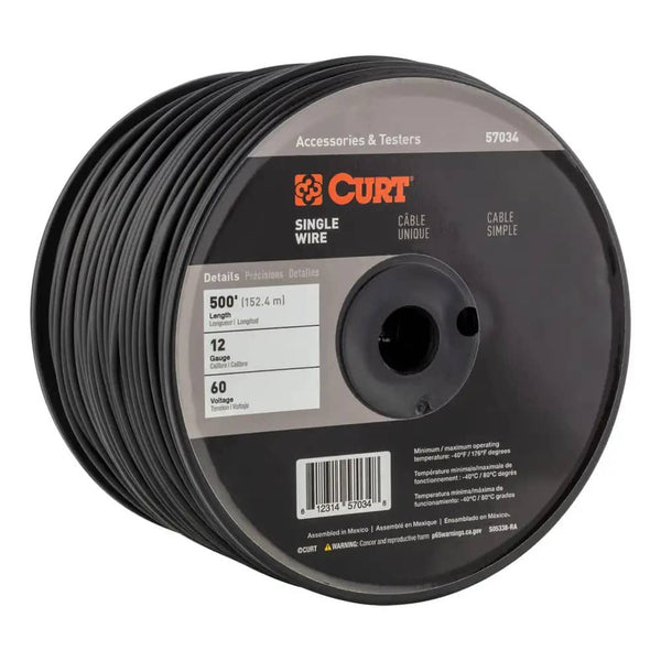 Auto Primary Wire AUTOMOTIVE PRIMARY WIRE BLACK 500' SPOOL – LAND Auto Center